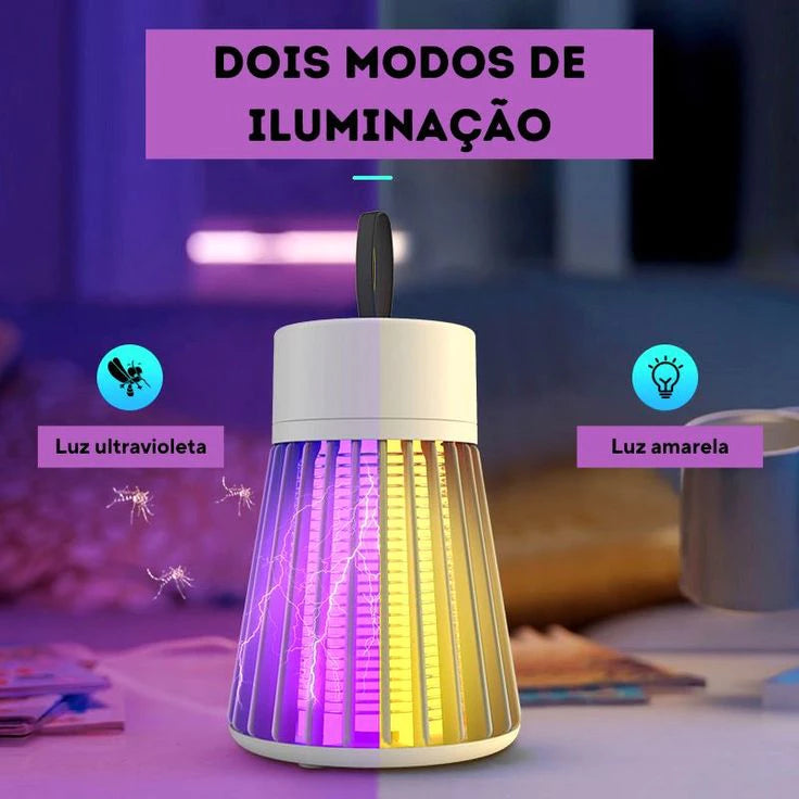 LAMP SAFE LED - Lâmpada em LED e Mosqueteiro. Livre-se de insetos