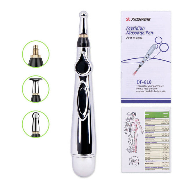 PEN THERAPYⓇ - Kit caneta completa para acupuntura e massagem ✅