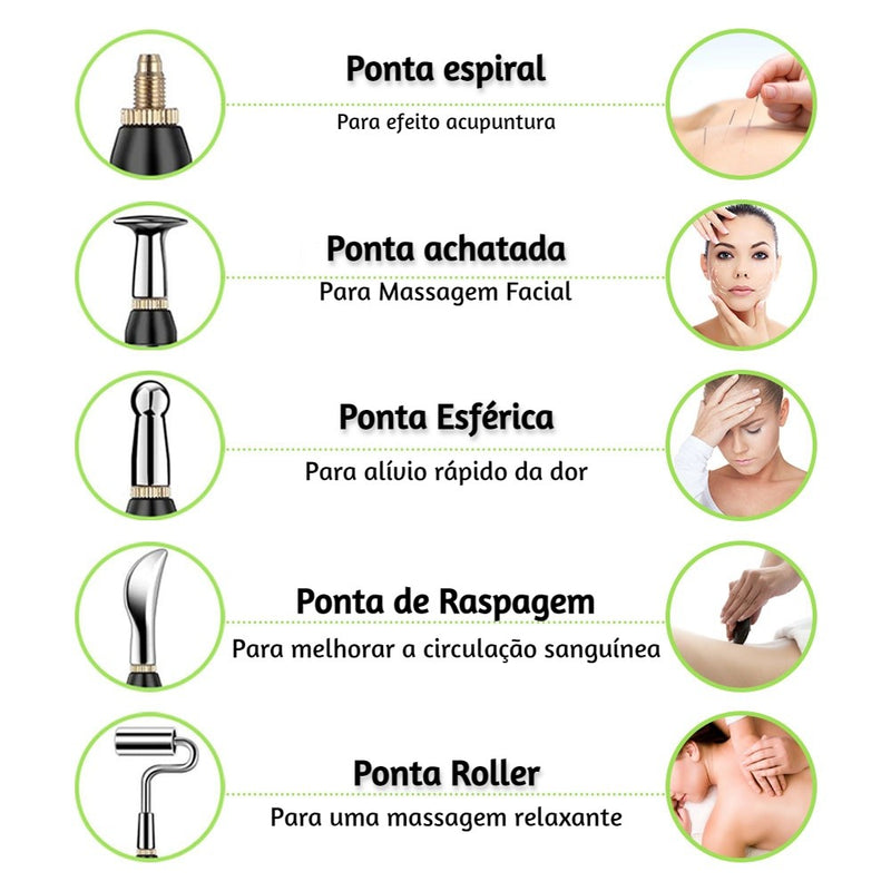 PEN THERAPYⓇ - Kit caneta completa para acupuntura e massagem ✅